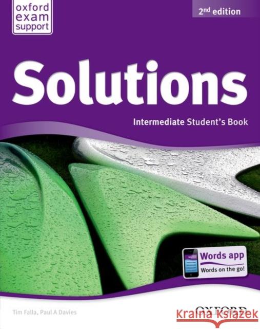 Solutions: Intermediate: Student's Book    9780194552882 Oxford University Press - książka