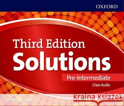 Solutions: Pre-Intermediate: Class Tim Falla Paul Davies  9780194510677 Oxford University Press - książka