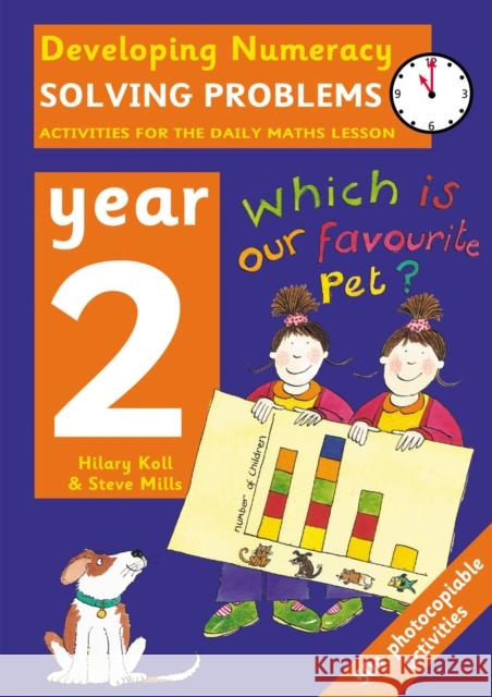Solving Problems: Year 2 : Activities for the Daily Maths Lesson Hilary Koll 9780713654455  - książka