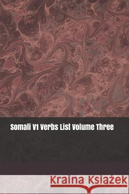 Somali V1 Verbs List Volume Three S Bashir 9798634564753 Independently Published - książka
