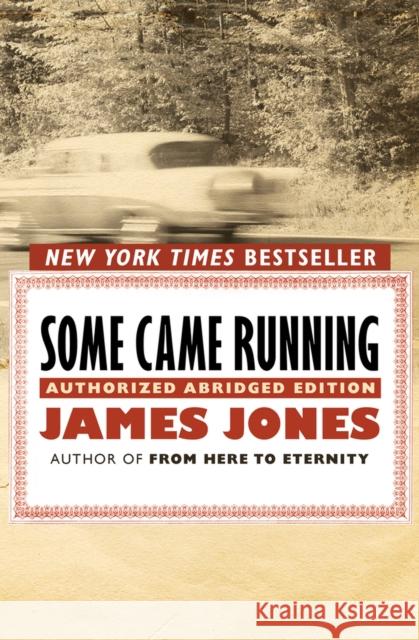 Some Came Running James Jones 9781504005951 Open Road Media - książka