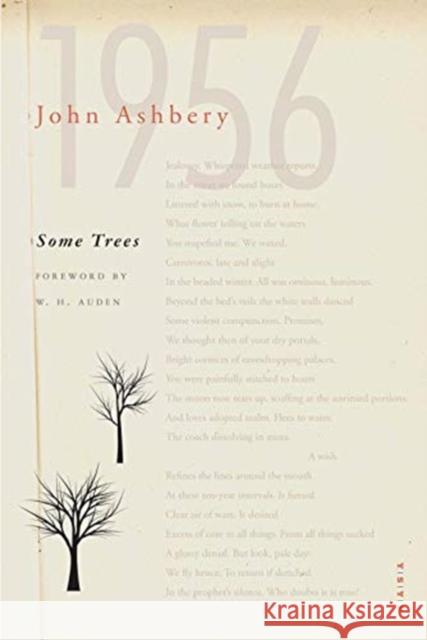 Some Trees John Ashbery 9780300246377 Yale University Press - książka