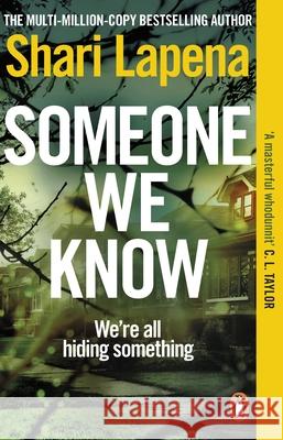 Someone We Know Shari Lapena 9780552174886 Transworld Publishers Ltd - książka