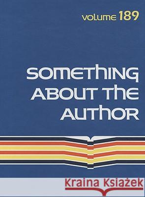 Something about the Author  9780787699383 Gale Cengage - książka