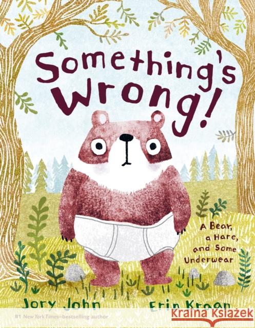 Something's Wrong!: A Bear, a Hare, and Some Underwear Jory John Erin Balzer 9780374313883 Farrar, Straus and Giroux (Byr) - książka