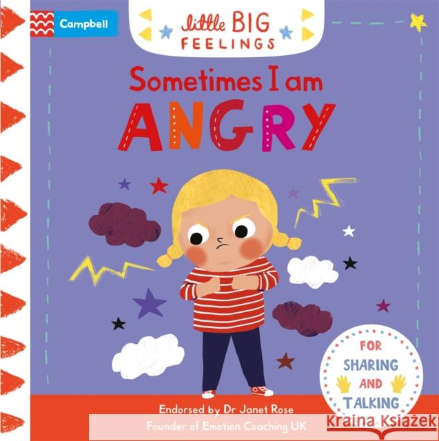 Sometimes I Am Angry Campbell Books 9781529029802 Pan Macmillan - książka