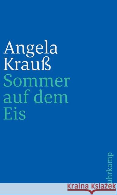 Sommer auf dem Eis Krauß, Angela 9783518241240 Suhrkamp - książka