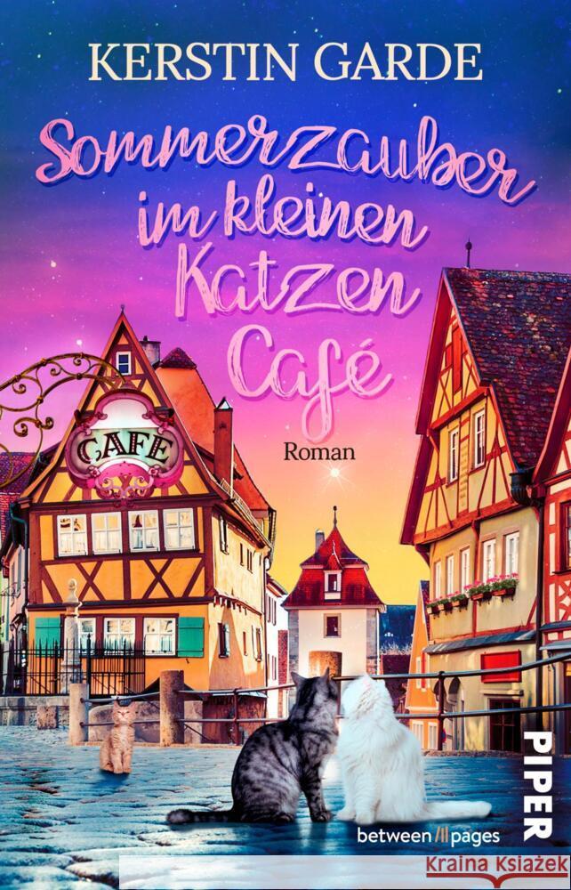 Sommerzauber im kleinen Katzen-Café Garde, Kerstin 9783492507707 between pages by Piper - książka