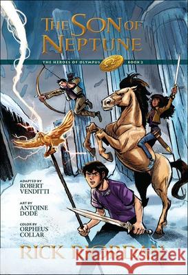 Son of Neptune: The Graphic Novel Disney Enterprises 9780606394994 Turtleback Books - książka