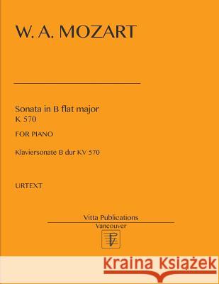 Sonata in B flat major Shevtsov, Victor 9781530997220 Createspace Independent Publishing Platform - książka