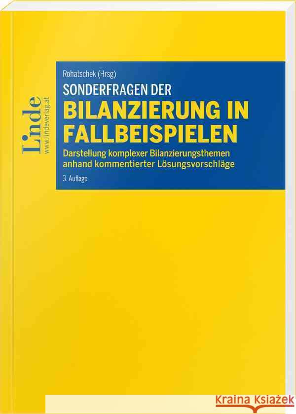 Sonderfragen der Bilanzierung in Fallbeispielen  9783707308402 Linde, Wien - książka