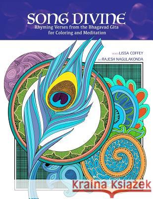 Song Divine: Coloring Book Lissa Coffey Rajesh Nagulakonda 9781883212339 Bright Ideas Productions - książka
