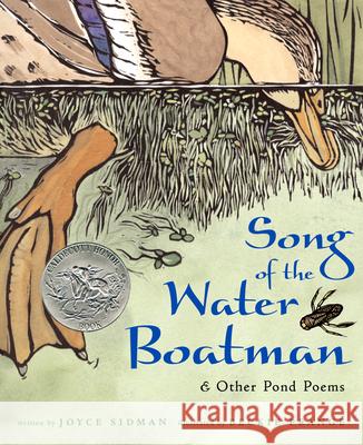 Song of the Water Boatman and Other Pond Poems Joyce Sidman Beckie Prange 9780618135479 Houghton Mifflin Company - książka