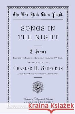 Songs in the Night Charles H. Spurgeon Charles J. Doe 9781941281086 Curiosmith - książka