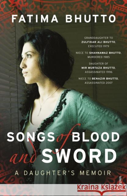 Songs of Blood and Sword Fatima Bhutto 9780099532668  - książka