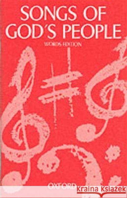 Songs of God's People  9780191978012 OXFORD UNIVERSITY PRESS - książka