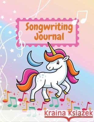 Songwriting Journal: Cute Music Composition Manuscript Paper for Little Musicians and Music Lovers Note and Lyrics writing Staff Paper Larg Daisy, Adil 9783825833077 Adina Tamiian - książka