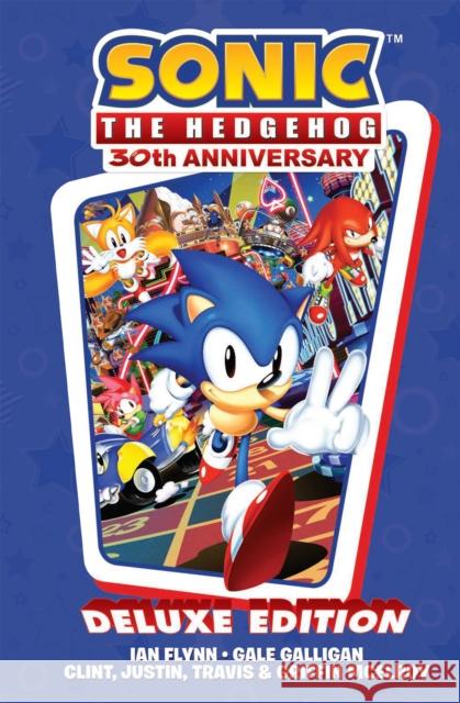 Sonic the Hedgehog 30th Anniversary Celebration: The Deluxe Edition Ian Flynn Gale Galligan Justin McElroy 9781684058655 Idea & Design Works - książka