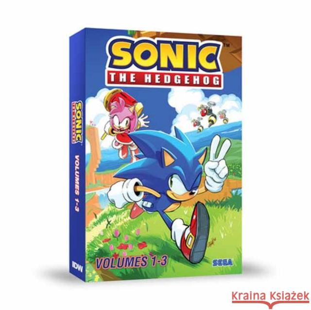 Sonic the Hedgehog: Box Set, Vol. 1-3 Tracy Yardley 9798887242934 Idea & Design Works - książka