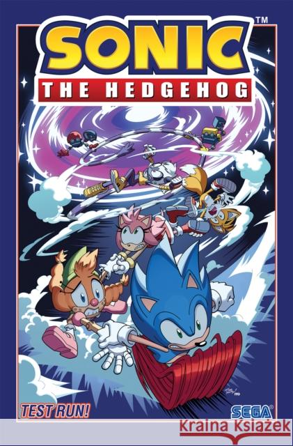 Sonic The Hedgehog, Vol. 10: Test Run! Adam Bryce Thomas 9781684058518 Idea & Design Works - książka