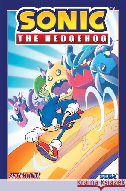 Sonic The Hedgehog, Vol. 11: Zeti Hunt! Adam Bryce Thomas 9781684059089 IDW Publishing - książka