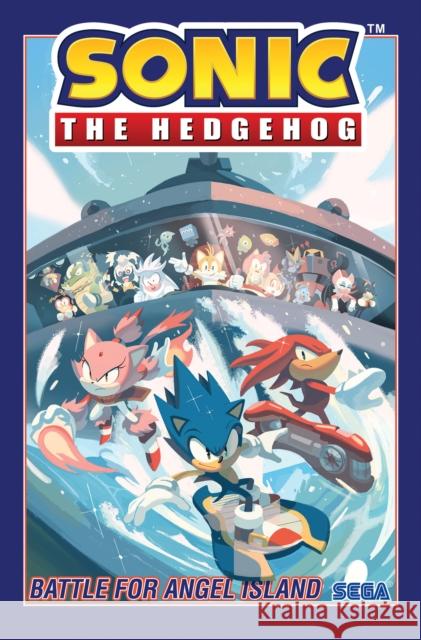 Sonic the Hedgehog, Vol. 3: Battle for Angel Island Ian Flynn Tracy Yardley 9781684054985 Idea & Design Works - książka
