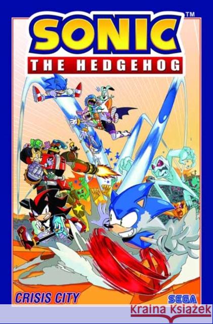 Sonic The Hedgehog, Volume 5: Crisis City Ian Flynn 9781684056170 Idea & Design Works - książka
