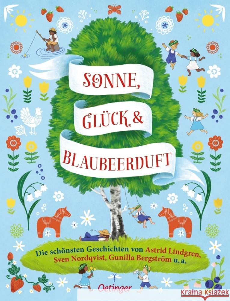 Sonne, Glück und Blaubeerduft Lindgren, Astrid, Hanneforth, Alexandra, Hanneforth, Alexandra 9783751206280 Oetinger - książka