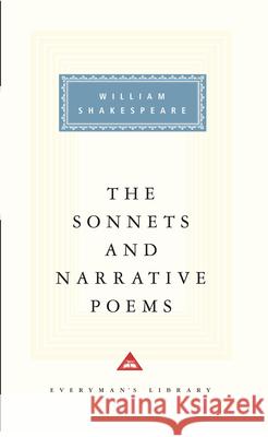 Sonnets And Narrative Poems William Shakespeare 9781857150919 Everyman - książka