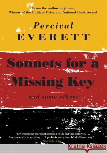 Sonnets for a Missing Key: and some others Percival Everett 9781636281667 Red Hen Press - książka