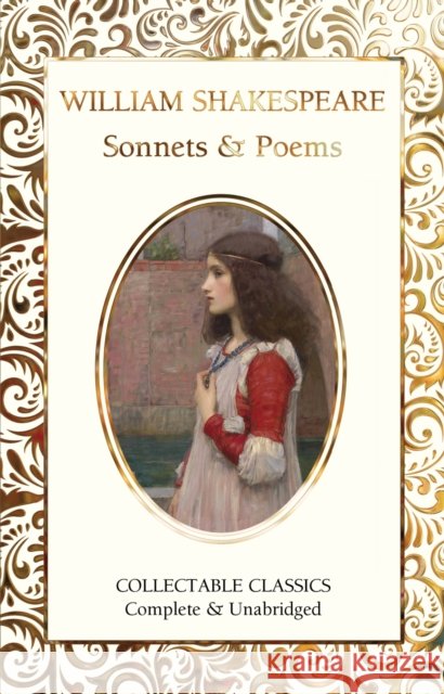 Sonnets & Poems of William Shakespeare William Shakespeare 9781804172247 Flame Tree Publishing - książka