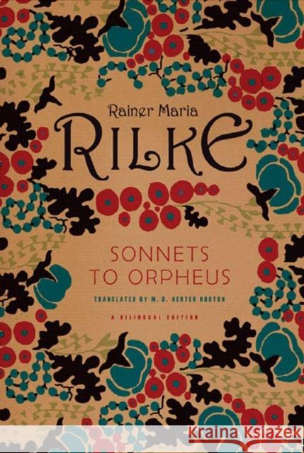 Sonnets to Orpheus Rainer Maria Rilke 9780393328851  - książka