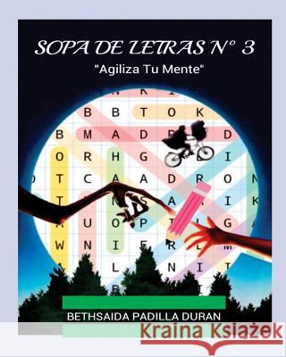 Sopa de Letras 3 Bethsaida Padilla Duran 9781533509154 Createspace Independent Publishing Platform - książka