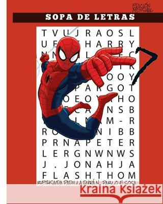 Sopa de Letras 7 Pablo Fitzgerald Sosa 9781541130357 Createspace Independent Publishing Platform - książka