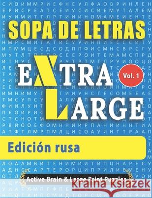 Sopa de Letras - Edición rusa Active Minds & Large Prints 9798675062805 Independently Published - książka