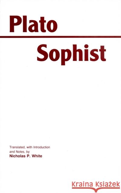 Sophist Plato 9780872202023 Hackett Publishing Co, Inc - książka