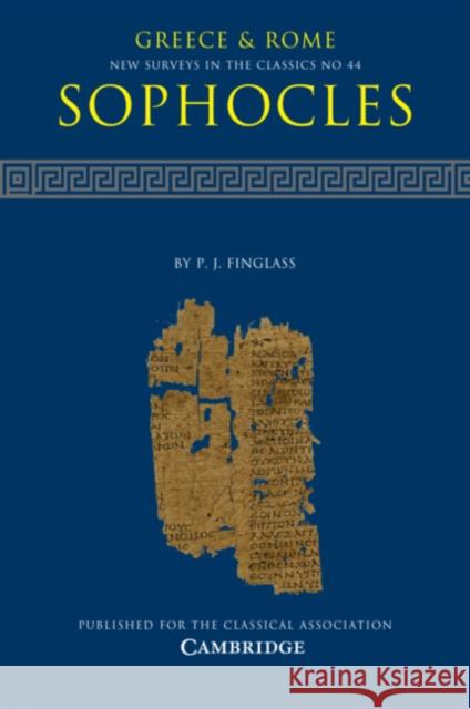 Sophocles P. J. Finglass (University of Bristol) 9781108706094 Cambridge University Press - książka