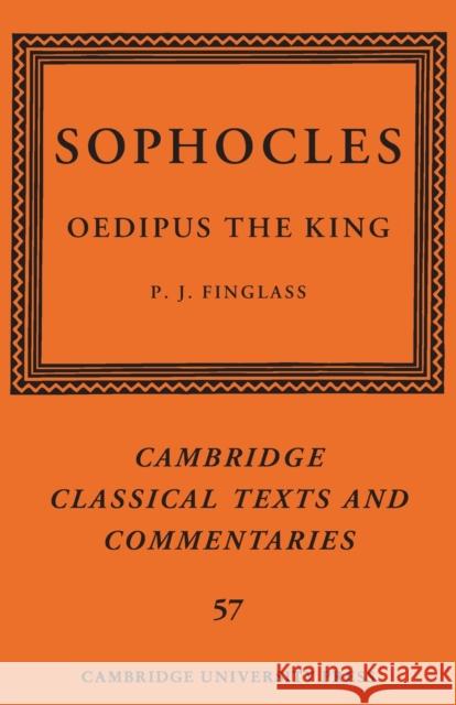 Sophocles: Oedipus the King P. J. Finglass 9781108411264 Cambridge University Press - książka