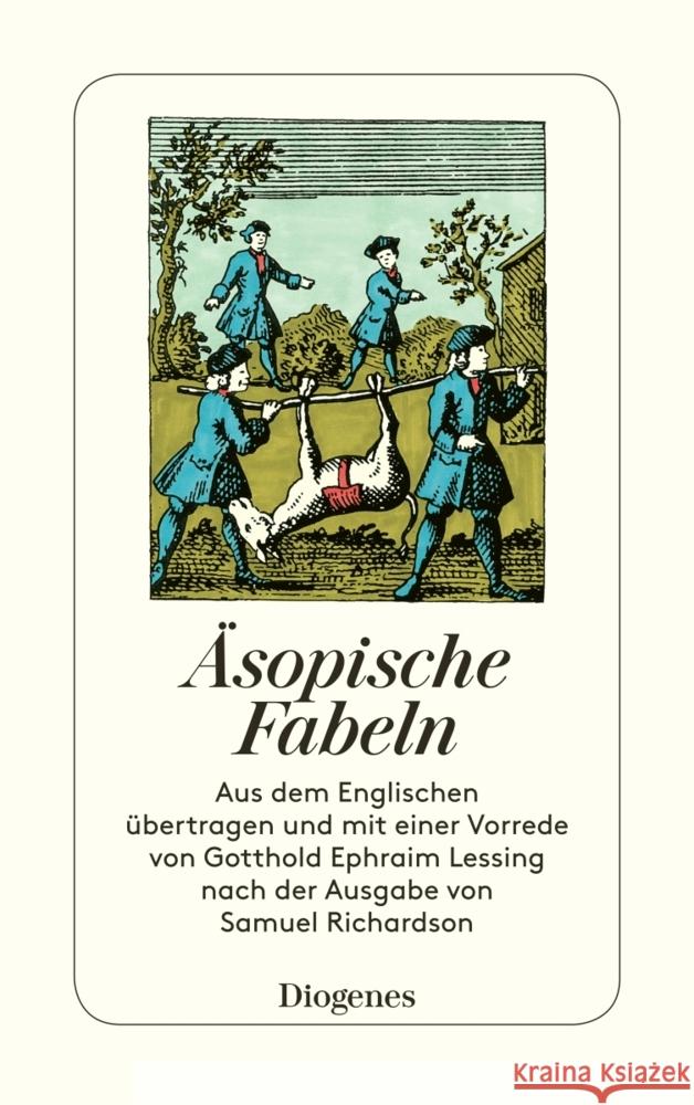 Äsopische Fabeln Aesop, Richardson, Samuel 9783257231250 Diogenes - książka