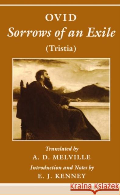 Sorrows of an Exile: Tristia Ovid 9780198147923 Oxford University Press - książka