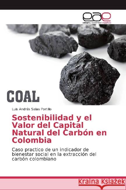 Sostenibilidad y el Valor del Capital Natural del Carbón en Colombia : Caso practico de un indicador de bienestar social en la extracción del carbón colombiano Salas Portillo, Luis Andrés 9783639534962 Editorial Académica Española - książka