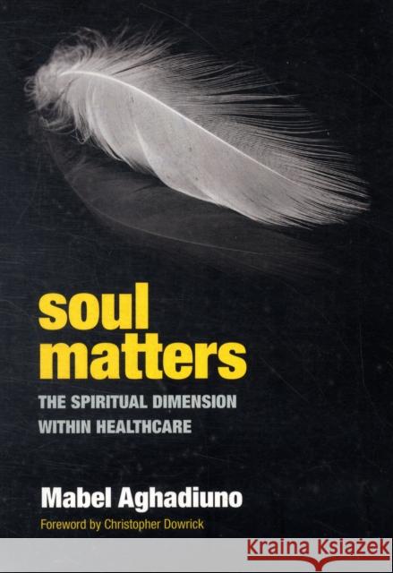 Soul Matters: The Spiritual Dimension Within Healthcare Aghadiuno, Mabel 9781846191664  - książka