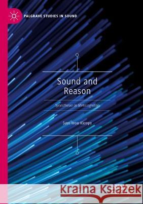 Sound and Reason Sven Hroar Klempe 9789811923425 Springer Nature Singapore - książka