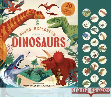 Sound Explorers: Dinosaurs Anna Claybourne 9781805704843 Design Eye Publishing, Ltd - książka