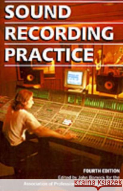 Sound Recording Practice John Borwick 9780198166085  - książka