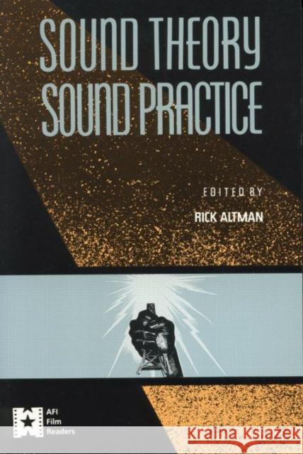 Sound Theory/Sound Practice Rick Altman 9780415904575  - książka