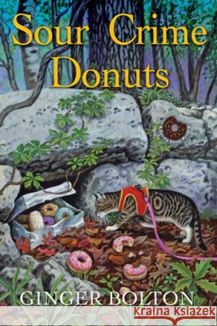 Sour Crime Donuts Ginger Bolton 9781496749635 Kensington Cozies - książka