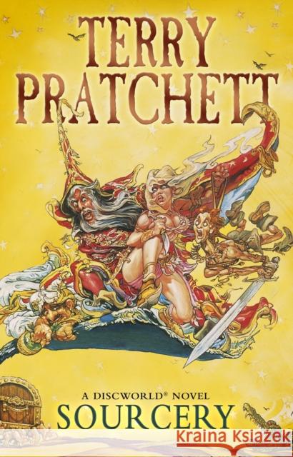 Sourcery: (Discworld Novel 5) Terry Pratchett 9780552166638 Transworld Publishers Ltd - książka