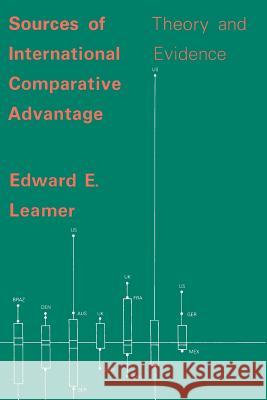 Sources of International Comparative Advantage: Theory and Evidence Edward E. Leamer 9780262620512 MIT Press (MA) - książka