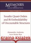 Souslin Quasi-Orders and Bi-Embeddability of Uncountable Structures Luca Motto Ros 9781470452735 American Mathematical Society